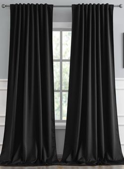 Blackout Curtains 52x132”L
