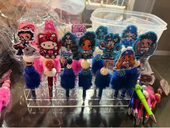 Cartoon beaded pen
