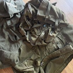 Vintage Military Bags