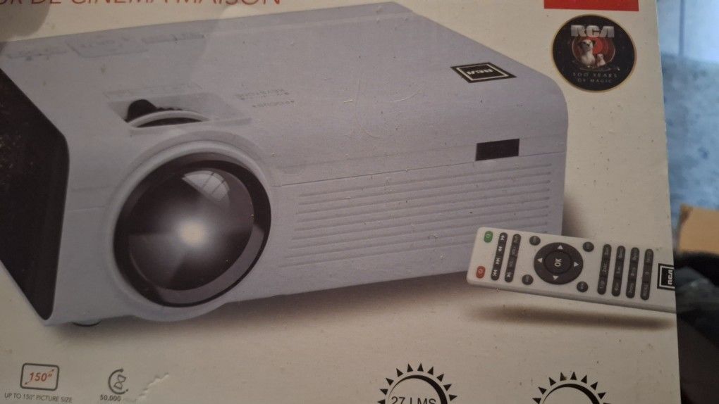 Movie Projector And Speakers