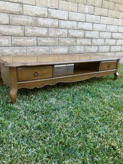 Vintage Coffee Table TV Stand