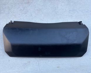 Rear bumper trailer hitch cover