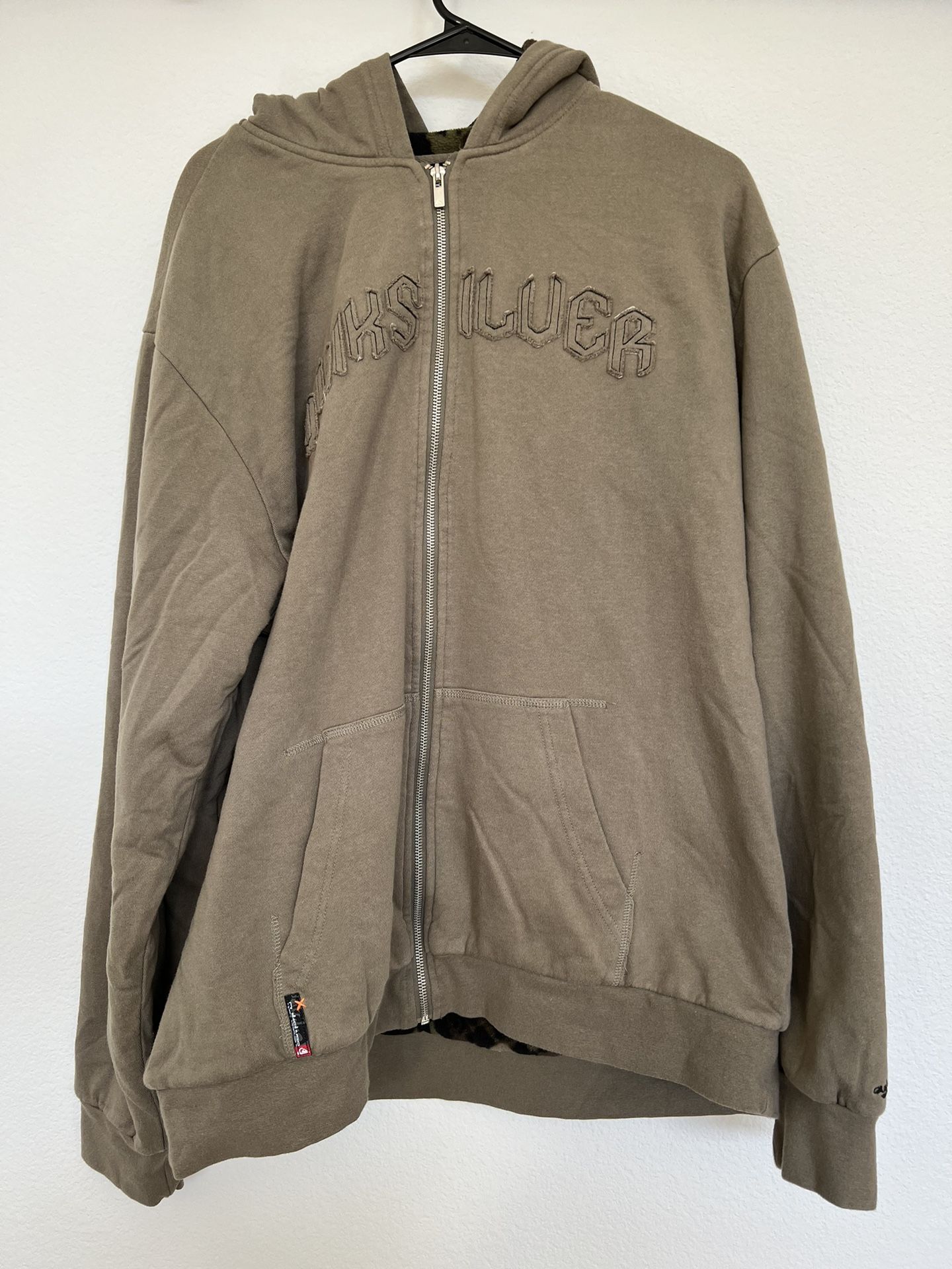 Quiksilver Hoodie Jacket Snowboard Skateboard Surf Skimboard