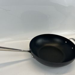ALL-CLAD Hard Anodized Nonstick Chefs FRY / WOK Pan 12-Inch, Black