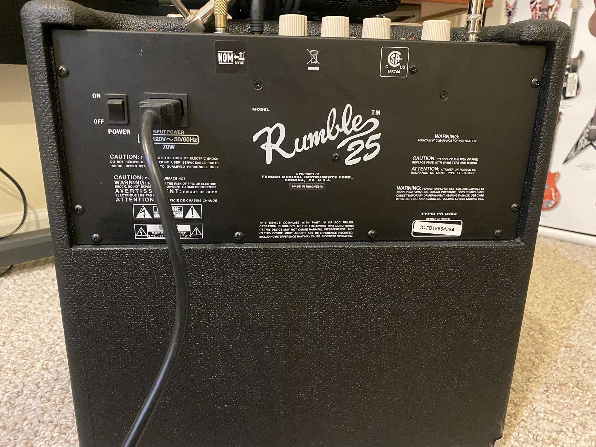 Fender Rumble 25 Amp 