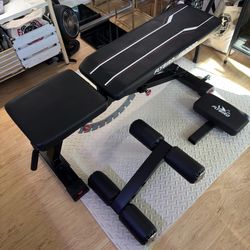Adjustable Work Out Bench