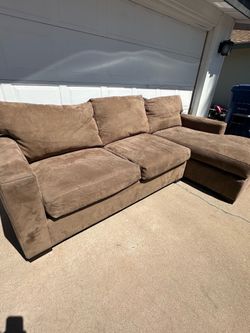 Very comfortable sectional couch