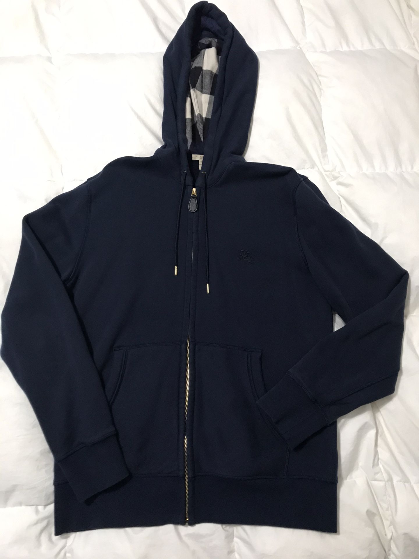 Men’s Burberry Hoodie XL Navy