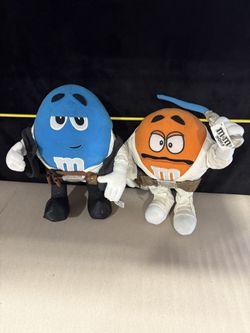 Set Of 2 Star War M&M Orange And Blue