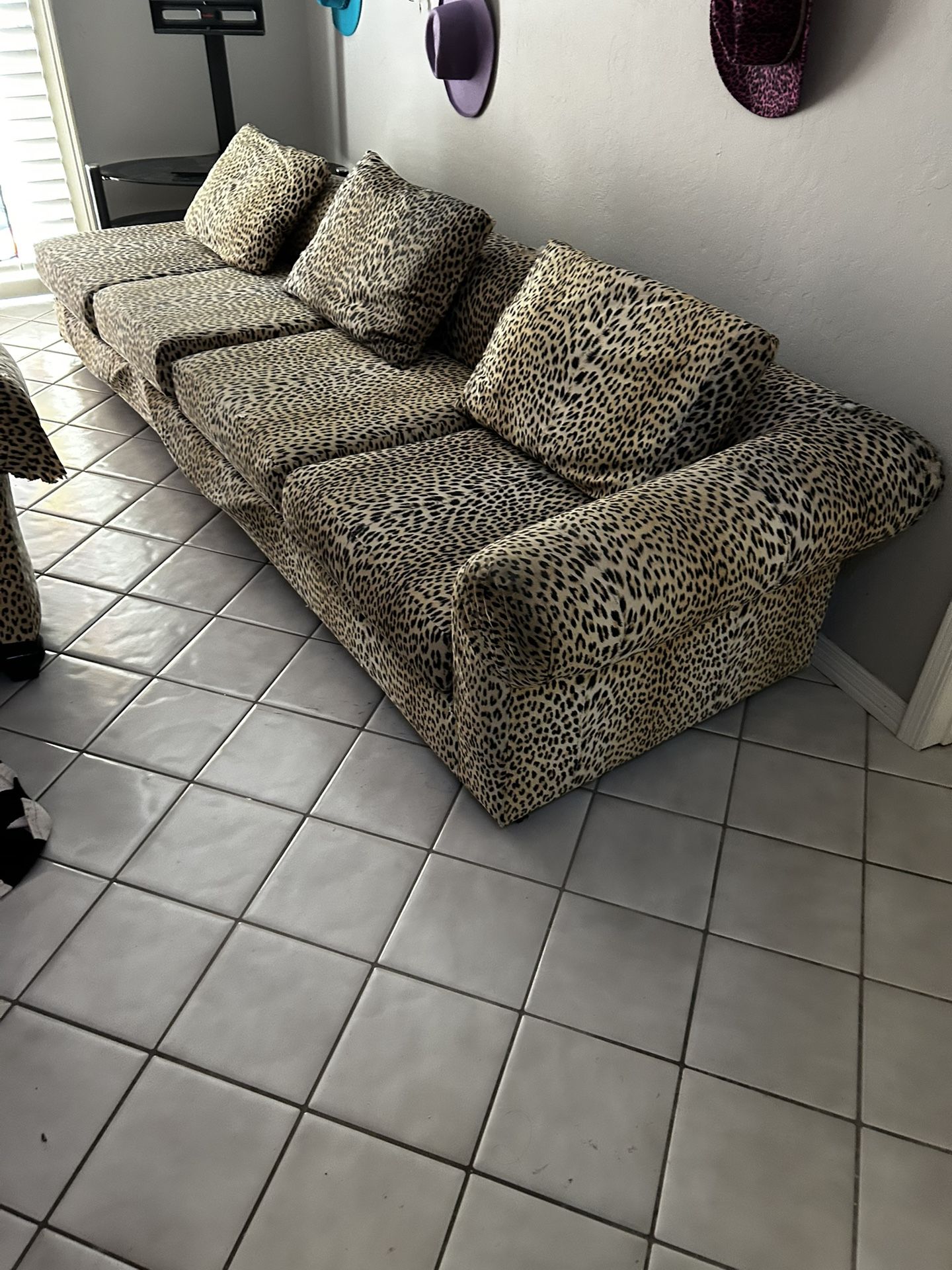 Leopard Sofa/ Sectional