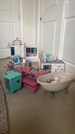 American Girl Doll accessories, furniture