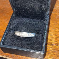 1/3ttcw Silver Diamond Ring Must Go ASAP OBO