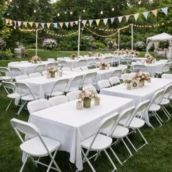 Rectangle Tables & Chairs
