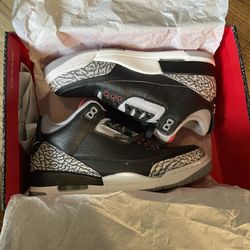 Jordan 3 Black Cement 2018