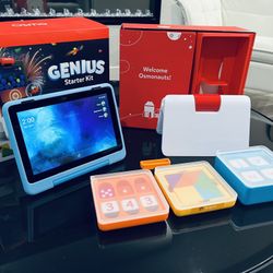 2 Sets- Amazon Fire HD 8 Kids Pro & Osmo Genius starter kit bundle 