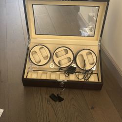Watch Winder With Key 