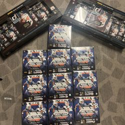 NFL 2023 Prizm Mega And 2024 Donruss Costco Box
