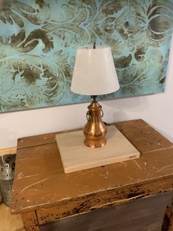 Copper Lamp