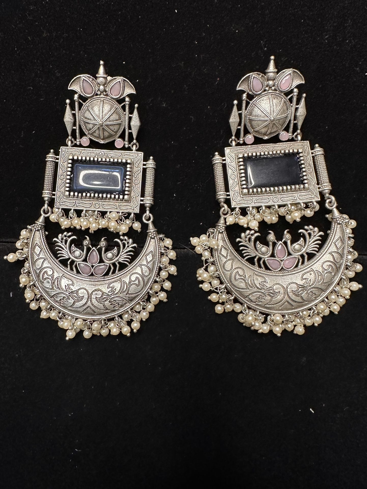 Oversized Brass Earings