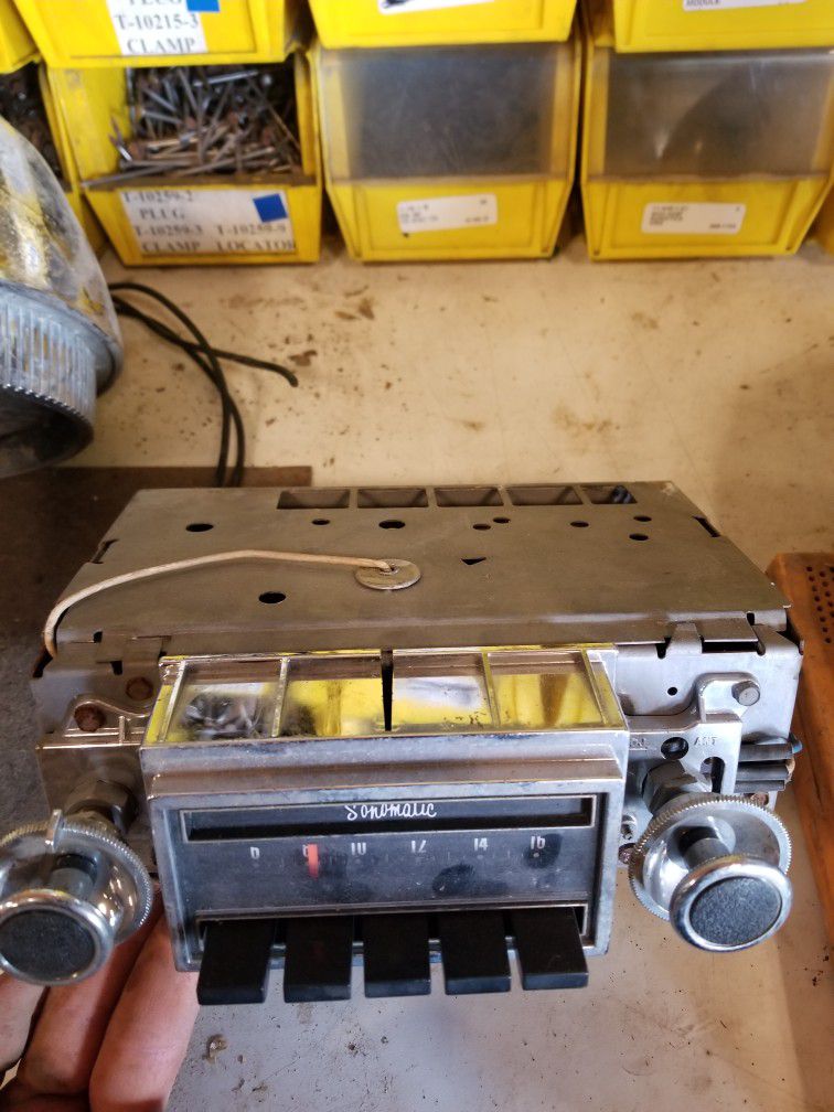 Old Car Radio 