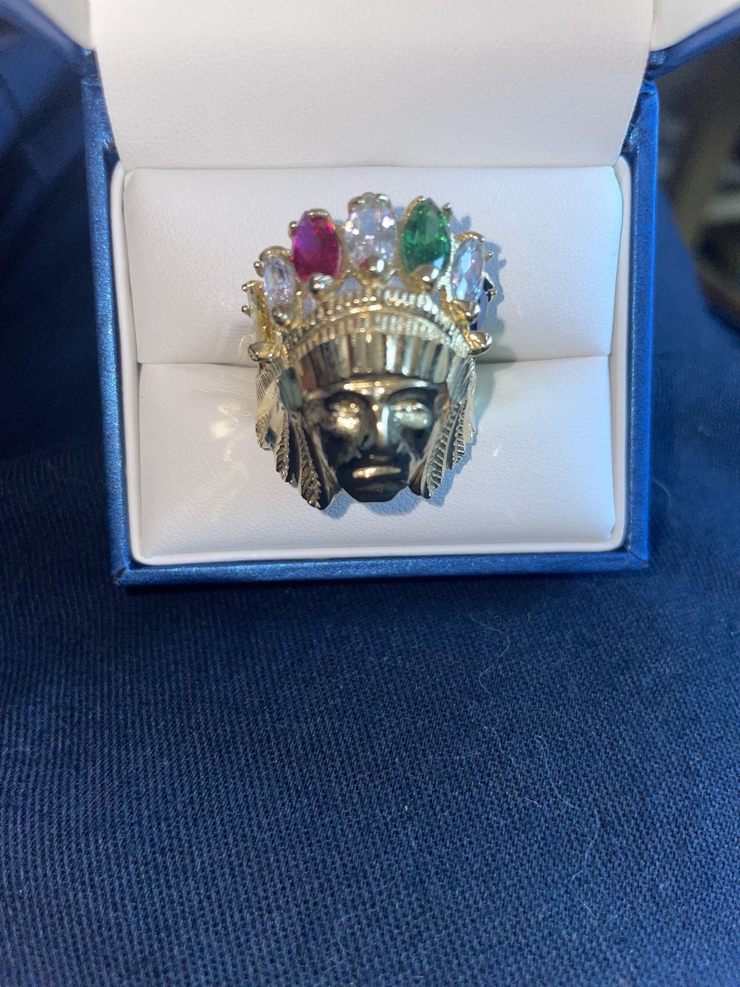 10k Indian Head Ring
