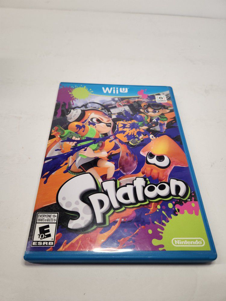 Splatoon, Nintendo Wii U, COMPLETE TESTED, Video Game