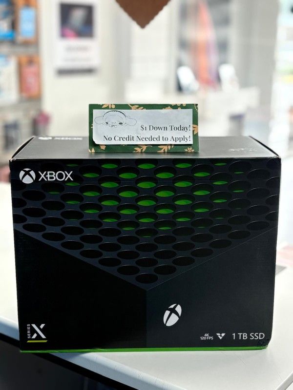 Microsoft Xbox Series X Gaming Console 1TB New - Pay $1 To Take It Home Today and pay the rest later.