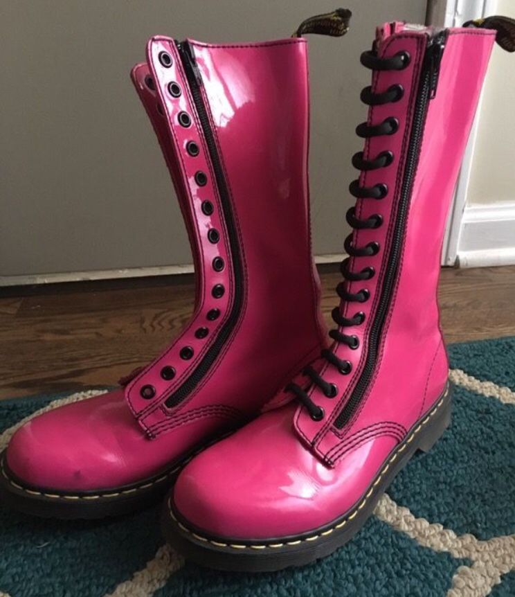 Hot Pink Doc Martens