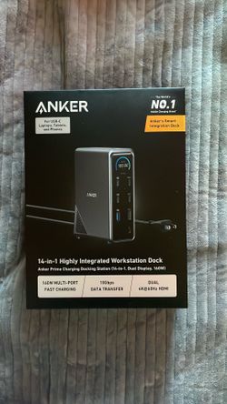 Anker 14 in 1 highly integrated workstation dock