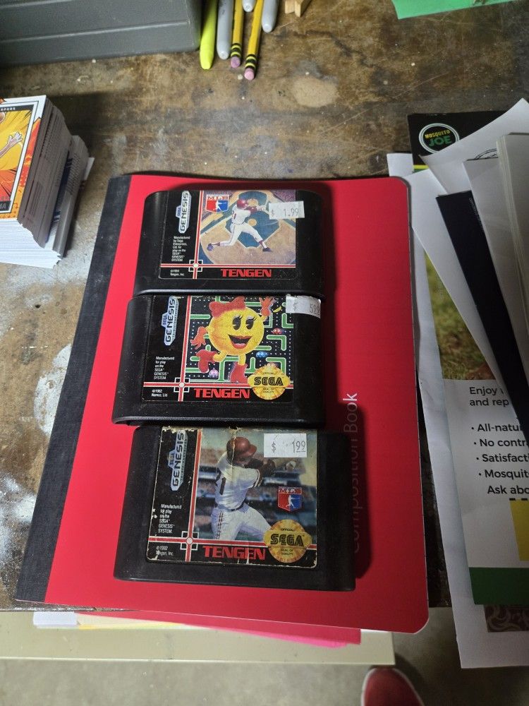 3 Sega Genesis Games