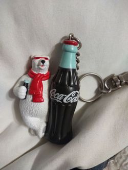 Coca Cola Bear Key Chain
