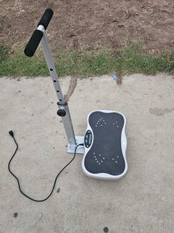 Lifepro TrimLite Vibration Plate Exercise Machine with Handlebars
