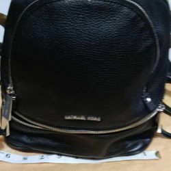 Michael Kors Rhea Pebble Leather Backpack 
