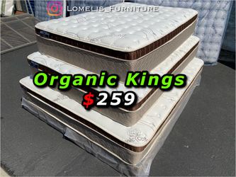 King Size Organic cloud Comfort Europillow top mattress