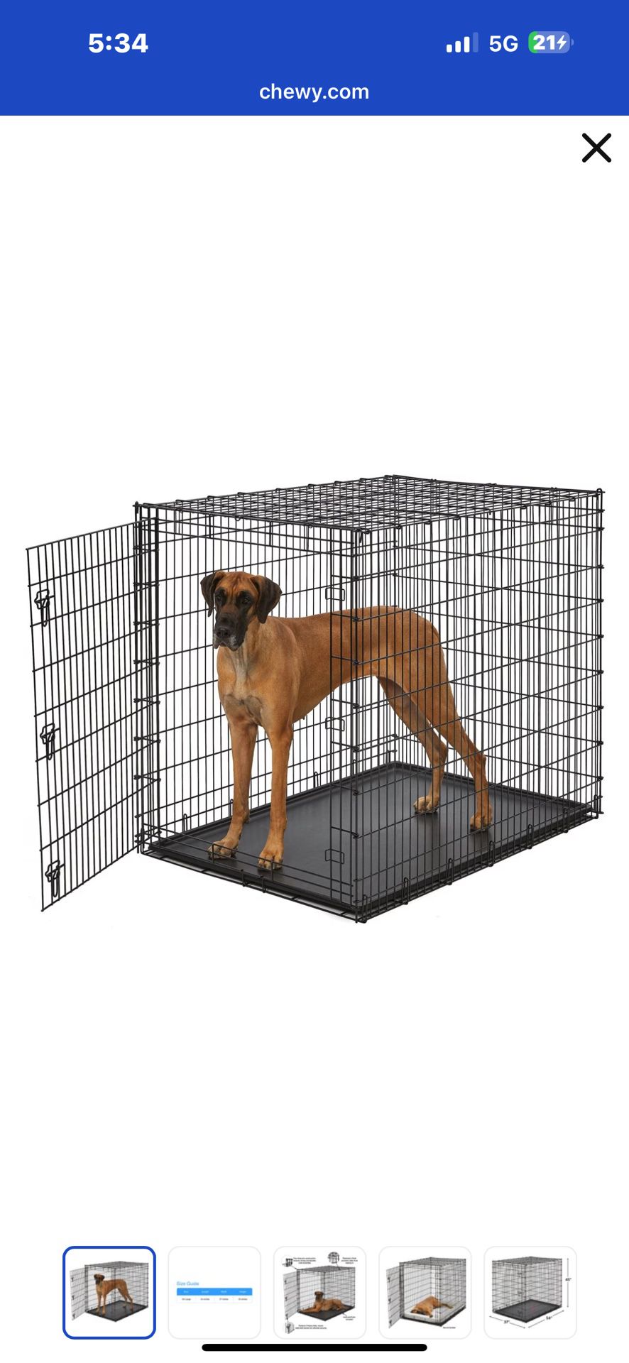 Brand New Xxl Large Dog Or Animal Crate