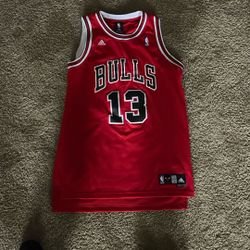 Bulls Short Sleeve Basketball Jersey