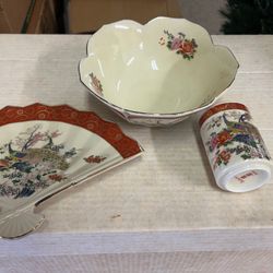 Vintage Japanese Porcelain - Set of 3