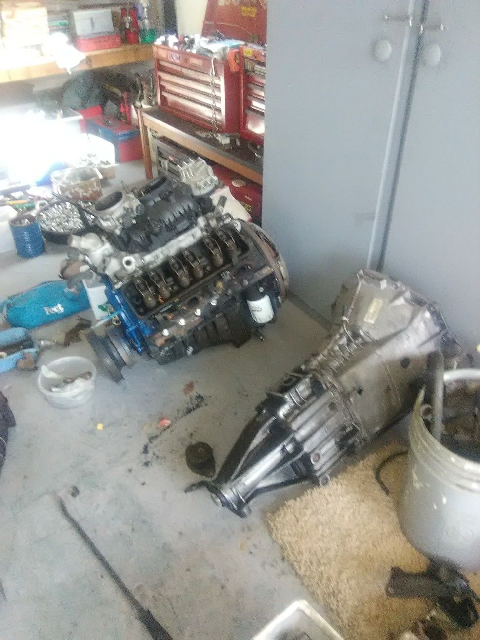 Chevy V6 1995 motor and 5 speed trans