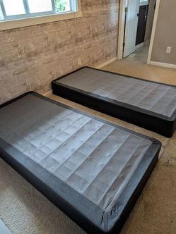 Twin Box Spring Set. Make a king together.