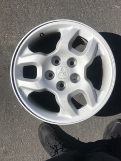 OEM 16” alloy wheels brushed silver for 97/99 3000 GT