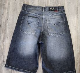 Mens  shorts jorts Refuse Denim Shorts 35x14