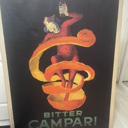 Canvas Art Bitter Campari