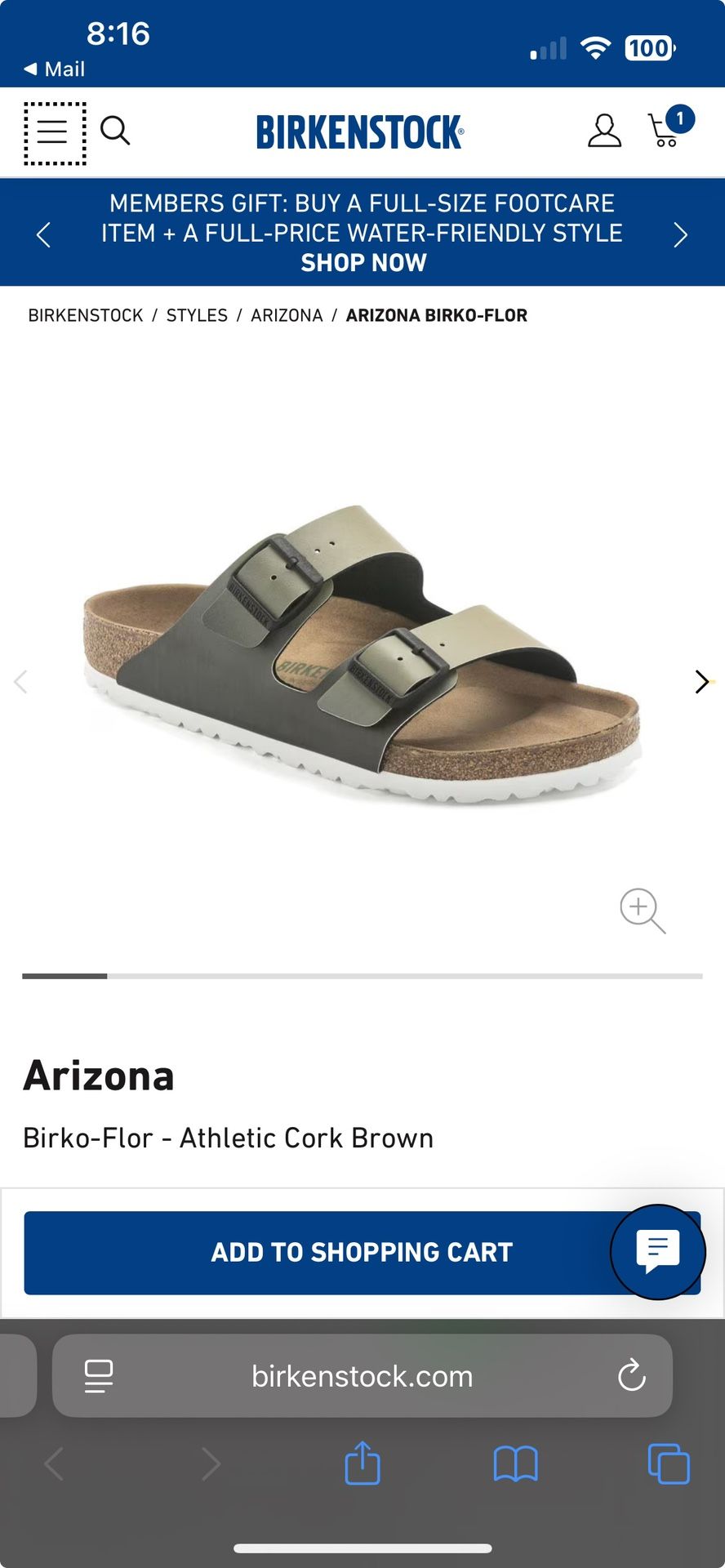 Birkenstock Arizona Sandal M13