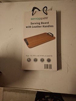 New Wood Serving Board