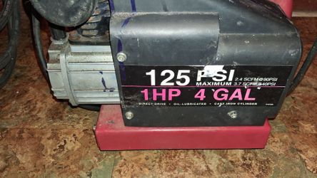 Craftsman Twin Tank 1hp Compressor