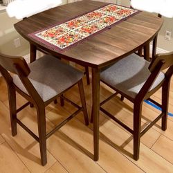 Living Space Dining Table With Two Chairs