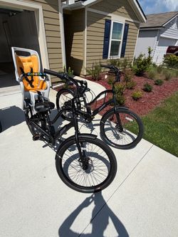 (2) Mango E-Bike Beach Cruisers (obo)