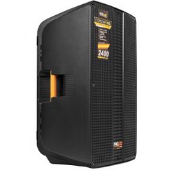 PRO DG CORDOBA 15A 2-way Professional Active Speaker 2400 Watts DJ PA Speaker, Integrated 2-Channel Mixer with DSP Control and Durable Desi