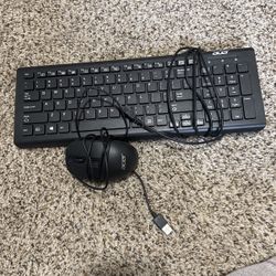Black Acer wired Keyboard And mouse Combo