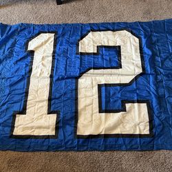 Seahawks 12th man flag
